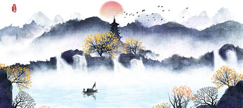 水墨畫(huà)山水,水墨畫(huà)山水畫(huà)縮略圖