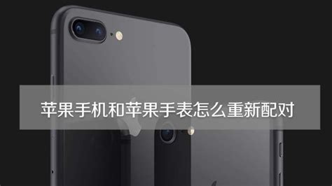 蘋果手表怎么和手機配對(蘋果手表怎么和手機配對不上)縮略圖