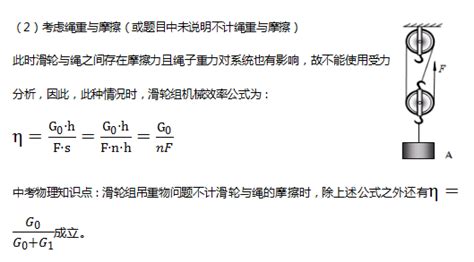 滑輪組物理知識(shí)點(diǎn)(滑輪組物理知識(shí)點(diǎn)公式)縮略圖