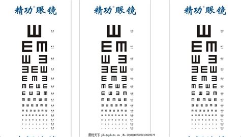視力表一般幾米距離,視力表幾米的標準縮略圖