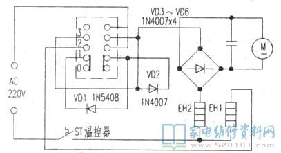 電吹風機的常用故障及維修方法(電吹風發紅有燒焦味怎么修)縮略圖