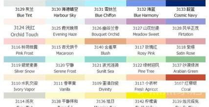 自噴漆顏色大全 對照表,自噴漆顏色大全圖片縮略圖